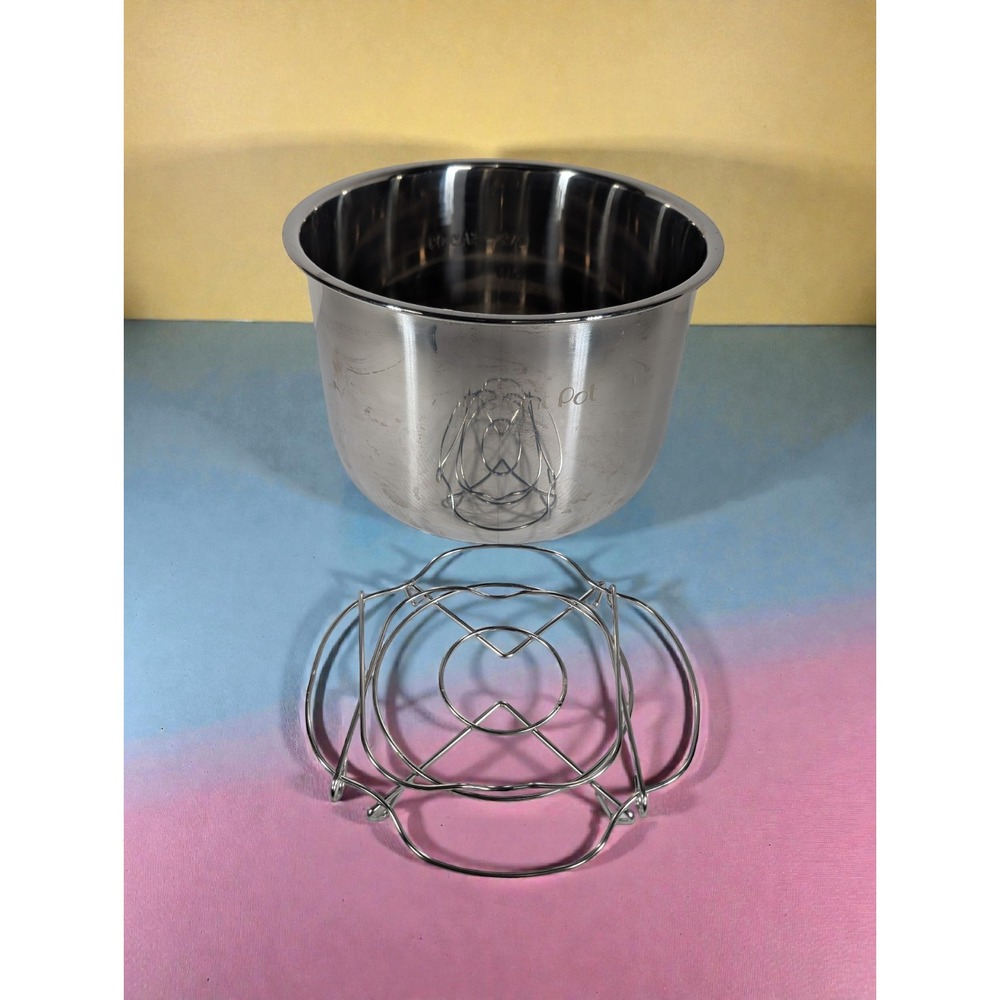 Instant Pot Duo 60 v5‎ 6-Qt Stainless Steel Inner Bowl Insert Pot - Picture 8 of 14